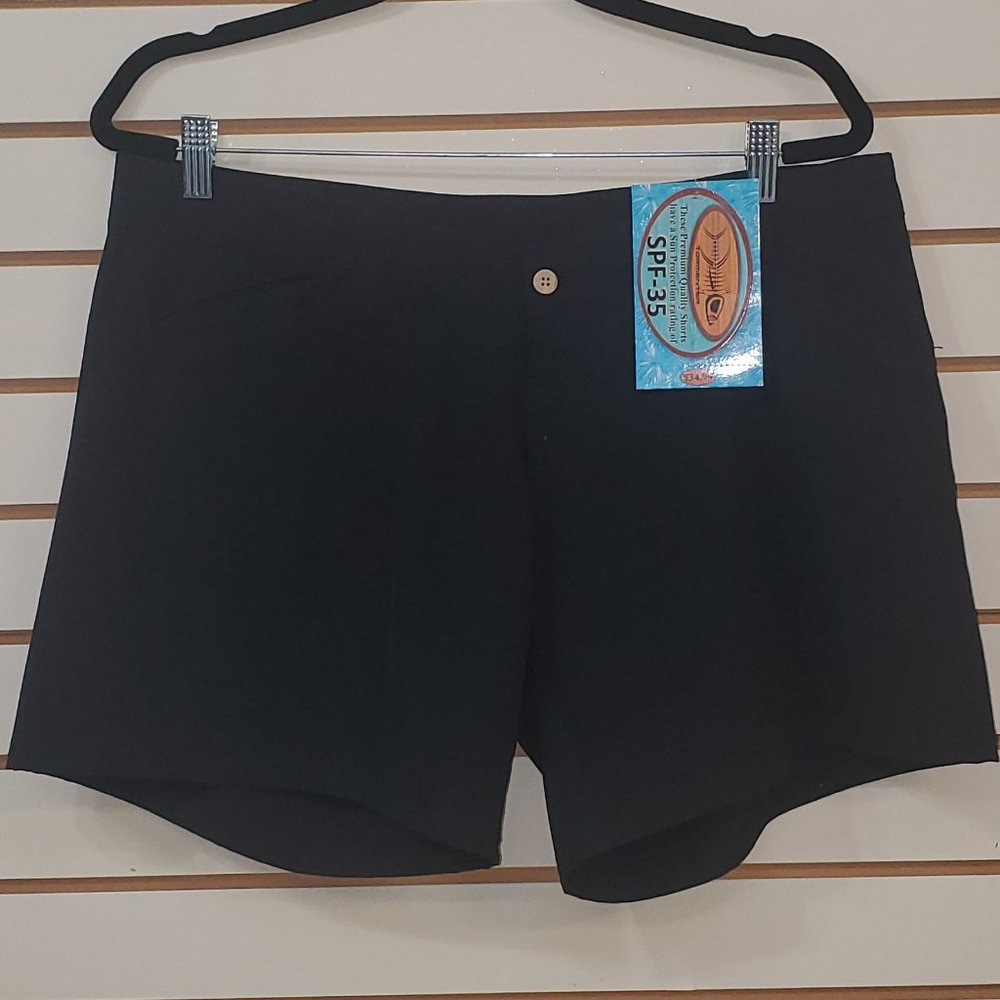 Tormenter WOMEN'S BERMUDA SERIES YACHTING SHORTS -BLACK